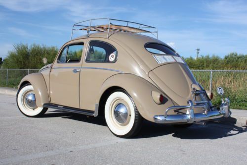 1957 volkswagen beetle deluxe 11 aaca national champion vw auto museum certified