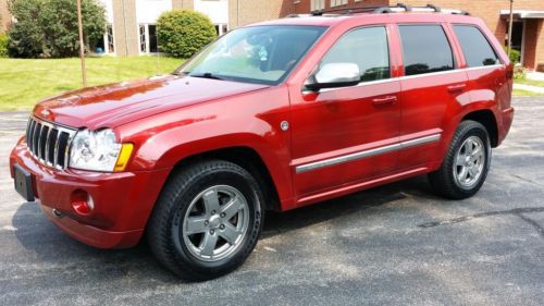 2006 jeep grand cherokee overland sport utility 4-door 5.7l hemi 4x4 trail rated