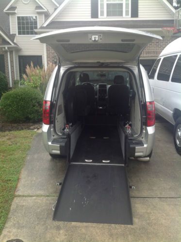 Rear entry wheelchair van, low mileage, silver, automatic