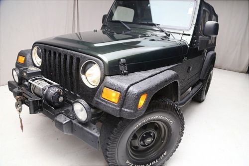 We finance! 2004 jeep wrangler x 4wd convertible soft top