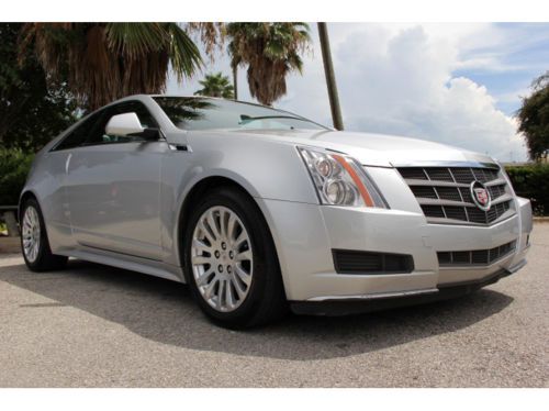 11 cadillac cts 3.6l coupe only 25k miles leather remote start bose park assist