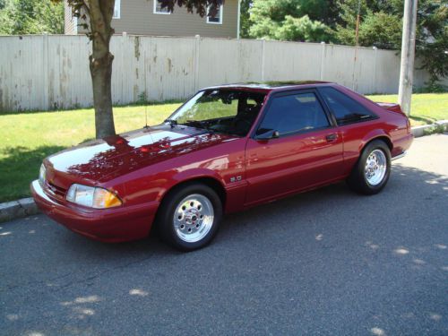 1993 ford mustang lx hatchback 2-door 5.0l 5spd. - supercharged - none nicer!!