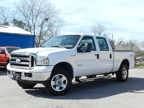 2007 ford f250 4x4 fx4 off road power stroke diesel  crew cab short bed