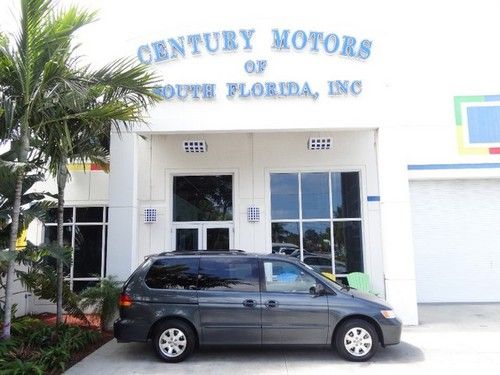 2004 honda odyssey exl 77,620 miles 1-owner fully loaded leather, power sliders!