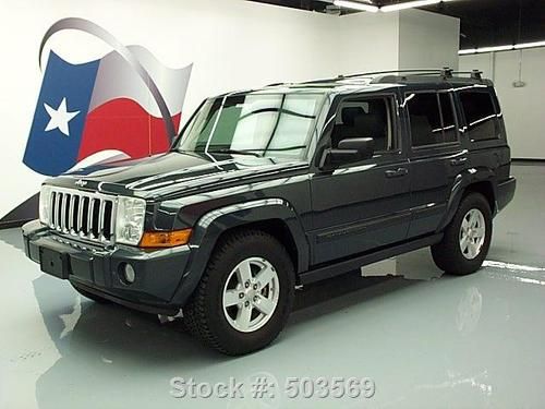 2007 jeep commander sport 7pass htd leather sunroof 48k texas direct auto