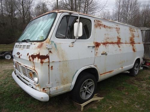 Purchase Used 1966 Chevy Van 108 Wheelbase In Selma North