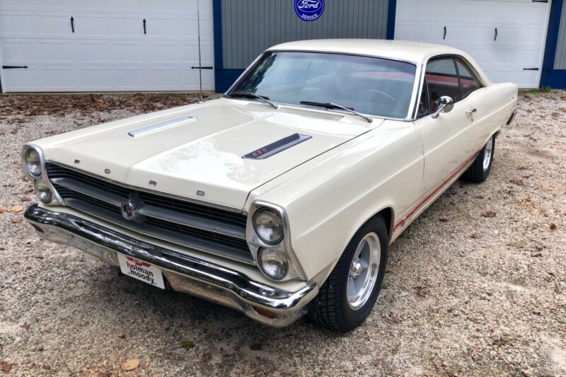 1966 ford fairlane unrestored 66 gt 390 4speed #&#039;s matching rust free