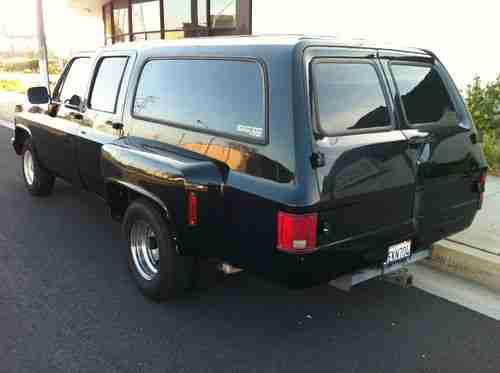 Purchase used NICE Loaded 1990 Dually Dully Chevy Suburban ...