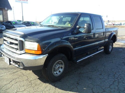 Xlt crew cab, 4x4 off road, 7.3 power stroke turbo diesel, 1 owner no accidents