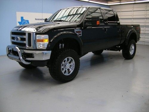 We finance!!!  2010 ford f-250 lariat 4x4 fx4 diesel auto lift tow sync 1 owner!