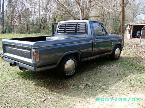 Supercharged 83 f100 300-6 cylinder street fighter c4 trans