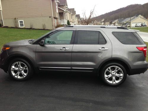 2011 ford explorer limited sport utility 4-door 3.5l 20" wheels very nice!