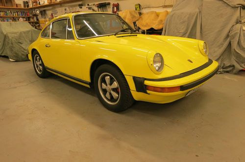 '74 911 coupe, drives great, newly redone seats - factory specs, terrific driver