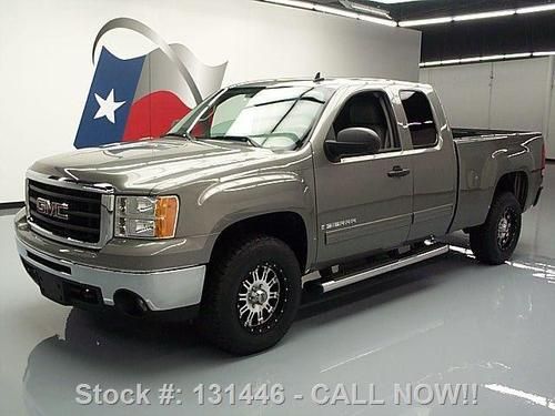 2009 gmc sierra ext cab 6-pass leather side steps 50k texas direct auto