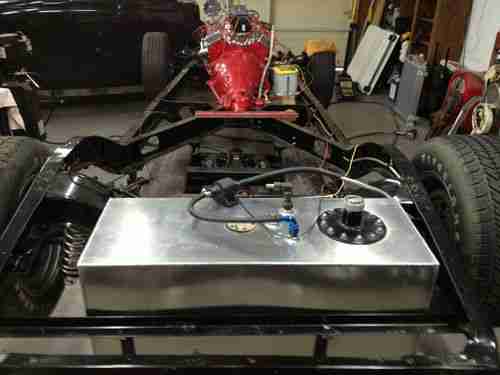 35-40 Ford Hot Rod Frame Heidt Front end with Tubular A arms, running reman 350, image 2