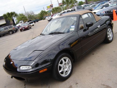 1997 mazda miata touring leather 2 owners 72k miles clean carfax no reserve!