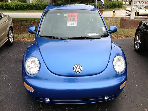 2001 volkswagen beetle gls hatchback 2-door 1.8l