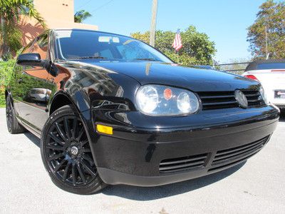 1.8 turbo mk4 gti vw manual all black sunroof alloy carfax guarantee 04/05/06