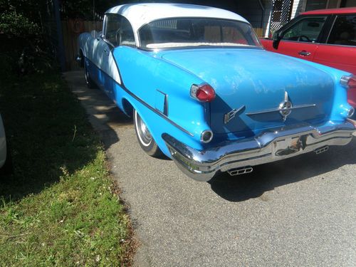 1956 super 88 2 dr hardtop oldsmobile nice with great drive train 454 v8