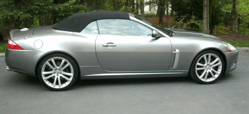 2007 jaguar xkr convertible supercharged low miles non smoker adult driven