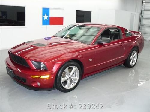 2006 ford mustang gt premium auto leather spoiler 39k! texas direct auto
