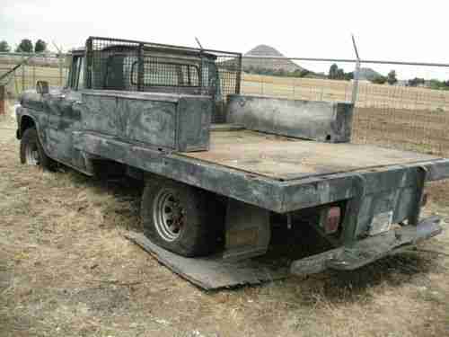 Purchase Used 1960 Chevy C 4 Ton Flat Bed For Parts