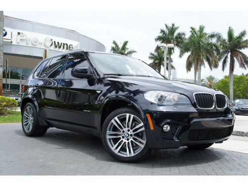 2011 bmw x5 3.5 m sport,bmw certified pre owned,technology,3rd row,florida!!!