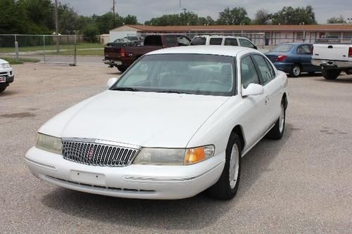 1995 lincoln continental runs and drives no reserve auc