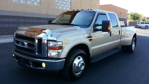 08 ford f350 crew cab dually- perfect truck-5th wheel hitch