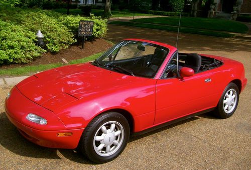 1990 mazda mx-5 miata "only 96k"   5-speed  "extra clean"