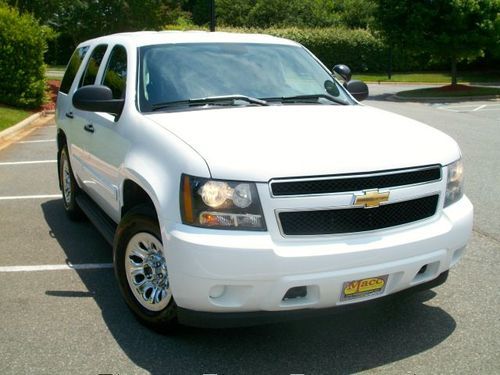 2009 chevrolet tahoe, police, 126k, ppv, 1 owner, extra clean, nc !!