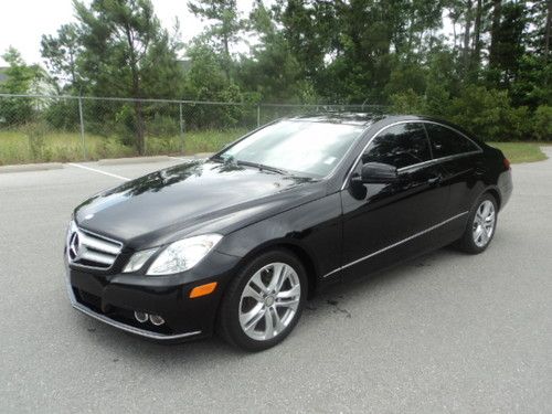 2011 mercedes-benz e350 coupe 2-door 3.5l rwd 1-owner!