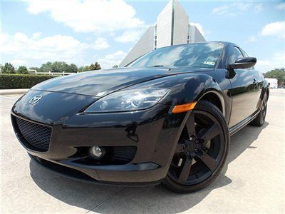 2005 mazda rx-8 sport 4dr coupe loaded leather sunroof heated seats 6cd spoiler!
