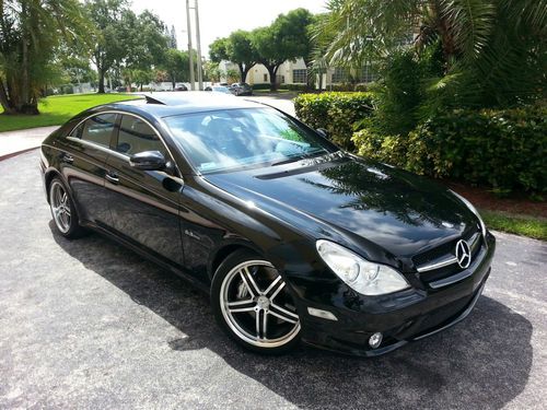 2007 mercedes-benz cls63 amg better than 55 500 550 awesome conditions!