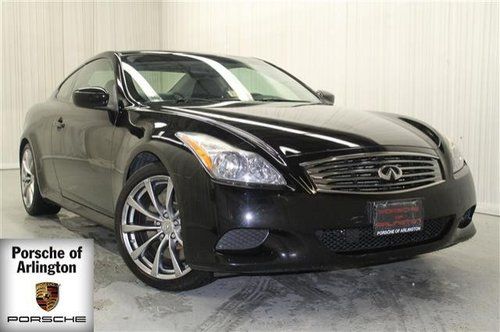 G37s navigation coupe black leather moon roof bose audio  6 speed manual xenon