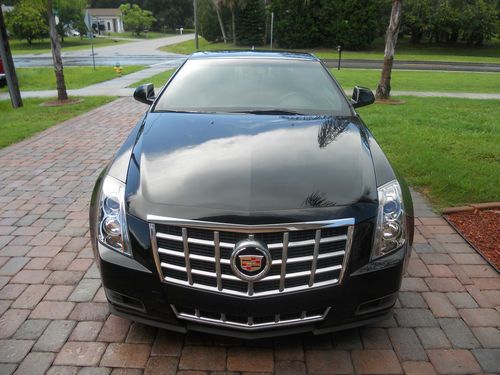 2011 cadillac cts coupe 3.6 v6 di black on black