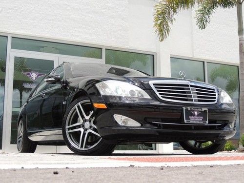 Garage kept s600 amg wheels rear seat pack pano night view loaded only 41k miles