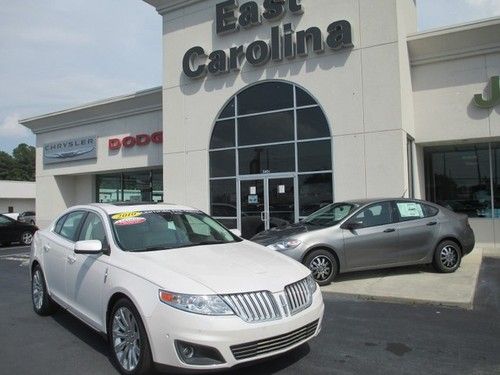 2010 lincoln mks awd eco-boost twin-turbo v6 32k miles certified nav dual roof