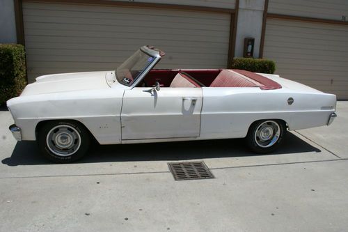 1966 chevy nova convertible 6 cyl 3 speed chevy ll 2 door 4 door