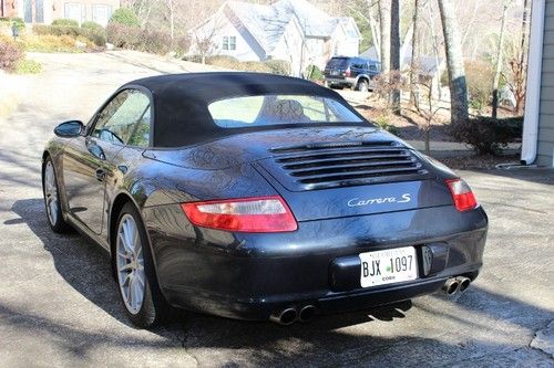 Carrera s cabriolet, 41k miles, 2nd owner, lots of extras, convertible, 6-speed