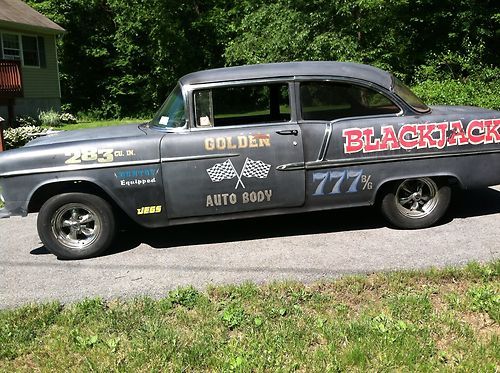 1955 chevrolet bel air 2door post