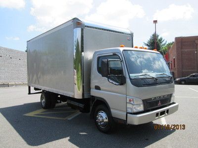 2006 mitsubishi fuso fe145 16ft box truck diesel auto ac windows locks 14500gvw