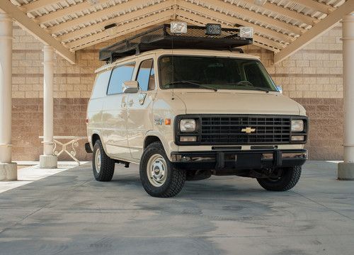 Purchase Used 1993 Chevy G20 Custom Van With 10 000 Original