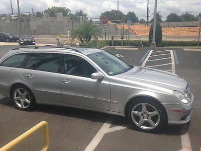 2006 mercedes benz e350 wagon 3rd row seat amg wheels nav bi xenon sunroof