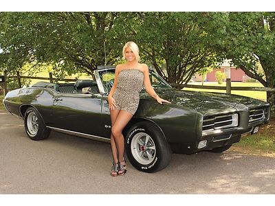 1969 pontiac gto convertible ps pdb power top v8 automatic see video l@@k