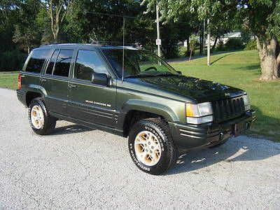 1996 jeep grand cherokee limited no reserve