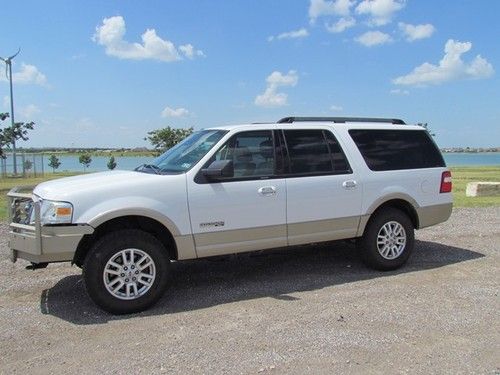 2007 ford expedition el eddie bauer 4wd one owner dvd player