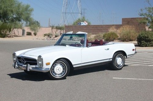 1970 mercedes benz 280sl pagoda-incoming inventory! call for details