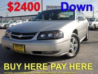 2005 silver ls we finance bad credit! buy here pay here! low down $2400 ez loan!