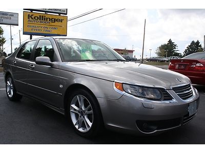 2006 saab 9-5 sedan 1 owner pa inspected low miles fully loaded no reserve!!